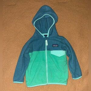 Fleece Patagonia zip up jacket